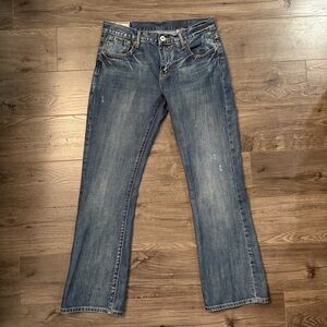 Stetson Jeans men’s 34/32 denim 1014 Rocker Boot Leg 100% Cotton
